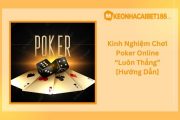 kinh nghiệm chơi poker online